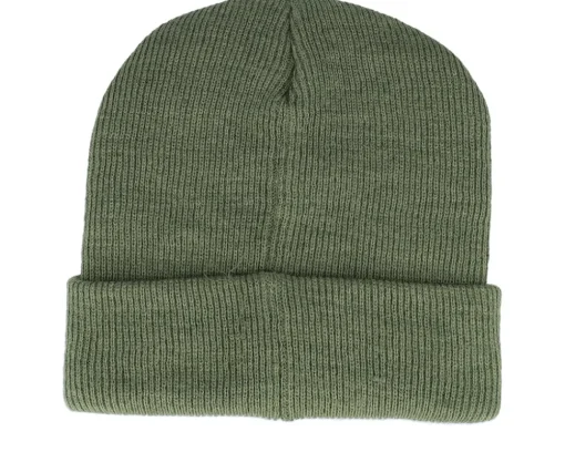 Skate-DC Label Beanie Four Leaf Clover Cuff -