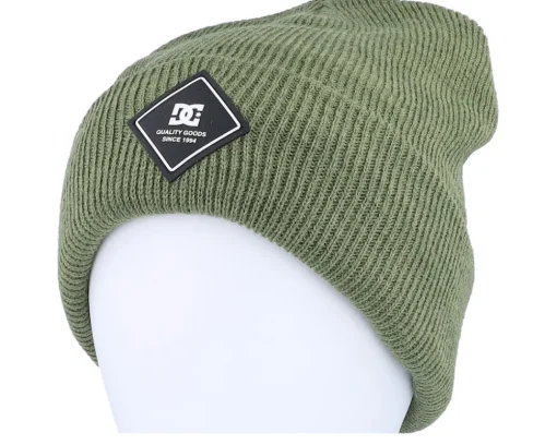 Skate-DC Label Beanie Four Leaf Clover Cuff -