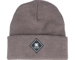 Skate-DC Label Beanie Plum Truffle Cuff - Purple