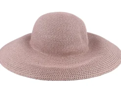 Sun Hat-Stetson Ladies Toyo Dusty Rose Sun Hat -