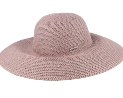 Sun Hat-Stetson Ladies Toyo Dusty Rose Sun Hat -