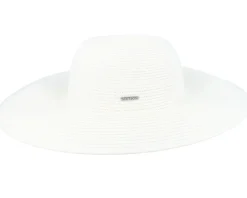 Sun Hat-Stetson Ladies Toyo White Sun Hat -