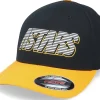 Motor-Alpinestars Lanes Hat Black/Yellow Flexfit -