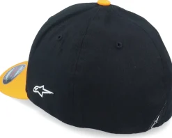 Motor-Alpinestars Lanes Hat Black/Yellow Flexfit -