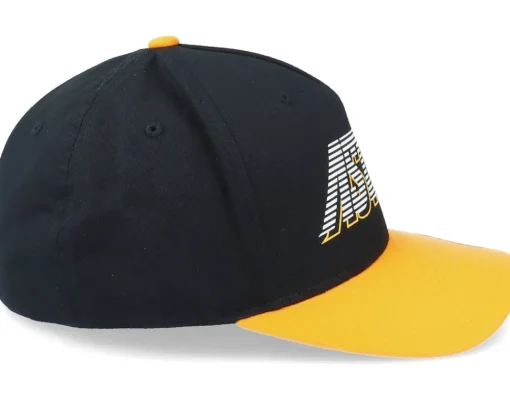 Motor-Alpinestars Lanes Hat Black/Yellow Flexfit -