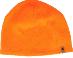 Traditional Beanies-Fjällräven Lappland Fleece Hat Safety Orange Beanie -