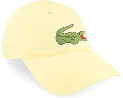 Online Lacoste Large Logo Jaune Dad Cap - Yellow