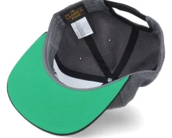 Best Skillfish Large Mouth Bass Fishing Charcoal/Black Snapback -