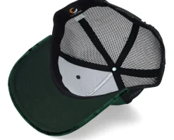 Trucker | Velvet Caps-Public Domain Last Supper /Black Velvet Trucker - Green