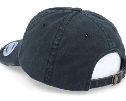 Sale Abducted Laughing XD Smiley Ripped Black Dad Cap -