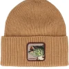 Cuff Beanies-Skillfish Laxborre Recycled Oversized Cuff - Brown