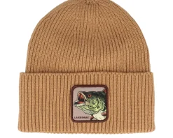 Cuff Beanies-Skillfish Laxborre Recycled Oversized Cuff - Brown