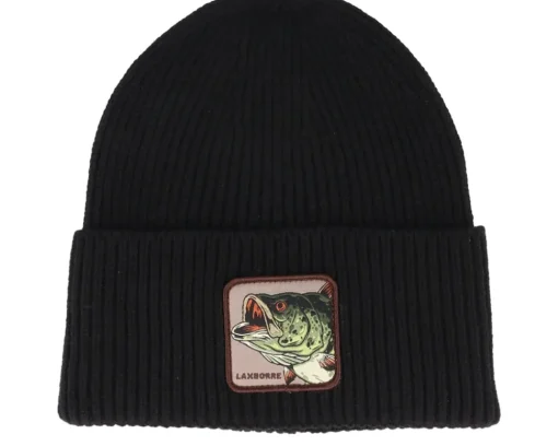 Cuff Beanies-Skillfish Laxborre Recycled Oversized Cuff - Brown