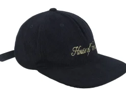 Snapback-Vans Leisure Low Unstructured Black Strapback -