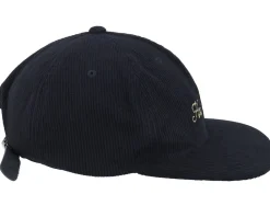 Snapback-Vans Leisure Low Unstructured Black Strapback -