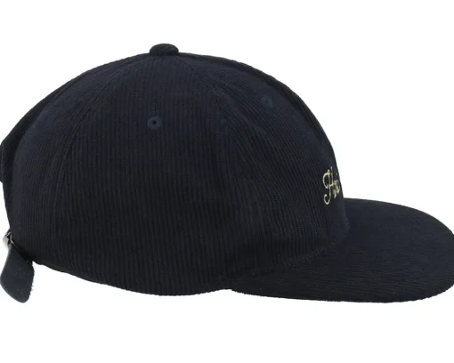 Snapback-Vans Leisure Low Unstructured Black Strapback -