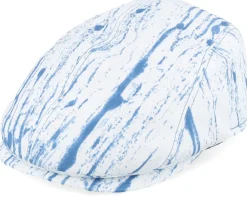 Flat Caps-Mayser Lennart Denim Raw White Flat Cap -