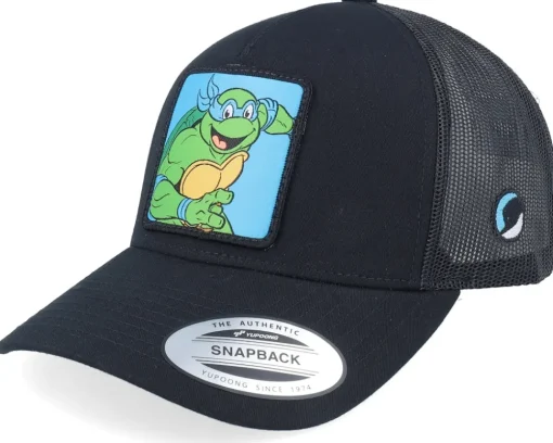 Trucker-TMNT Leonardo Box /Black A-Frame Trucker - Grey