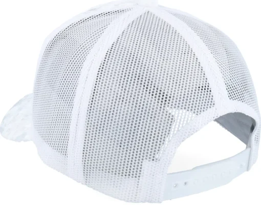 Trucker-Calza Pennello Leopard Big Patch Velvet Trucker - White