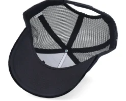 Velvet Caps-Calza Pennello Leper King Baldwin Iv Velvet A-Frame Trucker - Black