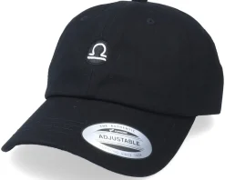 Dad Cap-Astrology Libra Sodiac Sign Black Dad Cap -