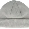 Short Beanies-Beechfield Light Recycled Mini Fisherman Short Beanie - Grey
