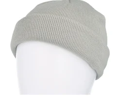 Short Beanies-Beechfield Light Recycled Mini Fisherman Short Beanie - Grey
