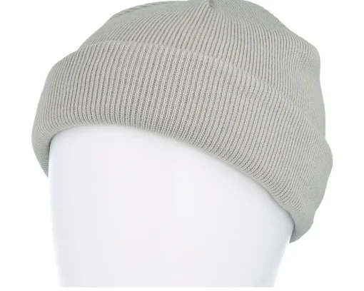 Short Beanies-Beechfield Light Recycled Mini Fisherman Short Beanie - Grey