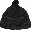 Pom Beanies-Quiksilver Light Up Beanie True Black Pom -