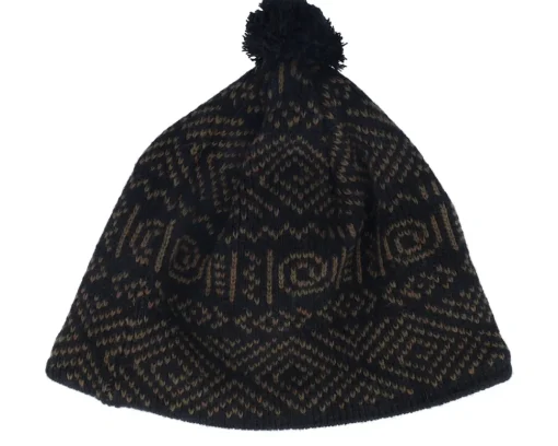 Pom Beanies-Quiksilver Light Up Beanie True Black Pom -