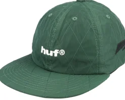 Snapback-HUF Lightining Quilted 6 Panel Hat Forest Strapback - Green