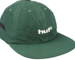 Snapback-HUF Lightining Quilted 6 Panel Hat Forest Strapback - Green