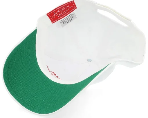 Dad Cap-American Needle Lightweight White Dad Cap -