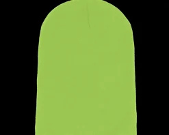Long Beanies | Blank Beanies-Beechfield Lime Green Long Blank Beanie -