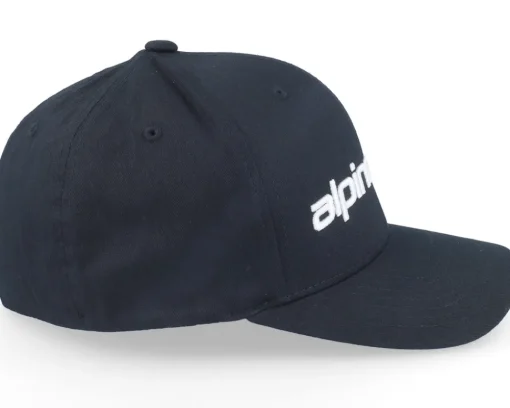 Motor-Alpinestars Linear Black/White Flexfit -