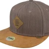 Snapback-Djinns Linen 2015 Dark Brown Snapback -