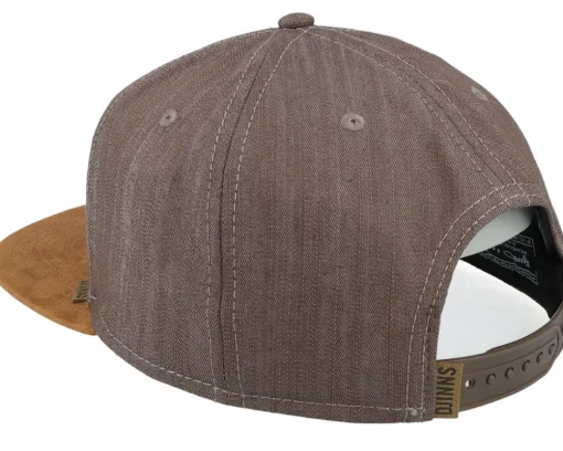 Snapback-Djinns Linen 2015 Dark Brown Snapback -