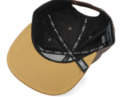 Snapback-Djinns Linen 2015 Dark Brown Snapback -