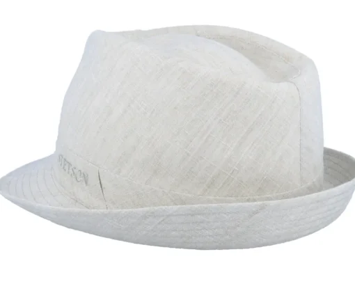 Discount Stetson Linen Stone Trilby -