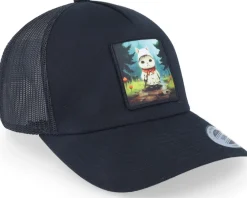 Trucker-Iconic Little Guy Black Trucker -