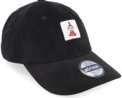 Best Moomin Little My Cord Dad Cap - Black
