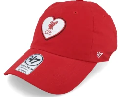 Sale 47 Brand Liverpool FC Courtney Clean Up Red Dad Cap -