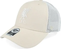 Trucker-47 Brand Liverpool FC Epl Ballpark Mesh Mvp Bone Trucker -