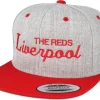 Snapback-Forza Liverpool Grey/Red Snapback -