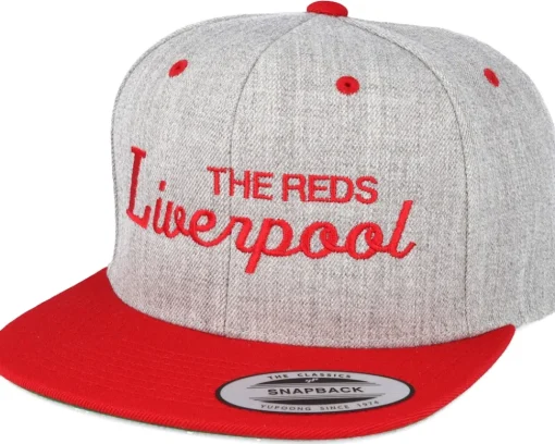 Snapback-Forza Liverpool Grey/Red Snapback -
