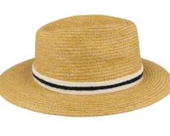 Straw Hat-Barts Liwock Hat Natural Straw Hat - Beige