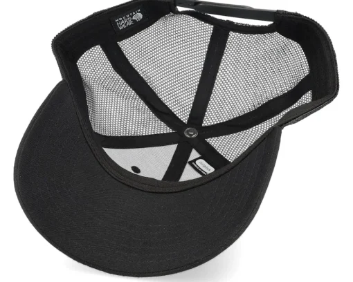 Organic Caps-Mountain Hardwear Logo 1 Trucker - Black