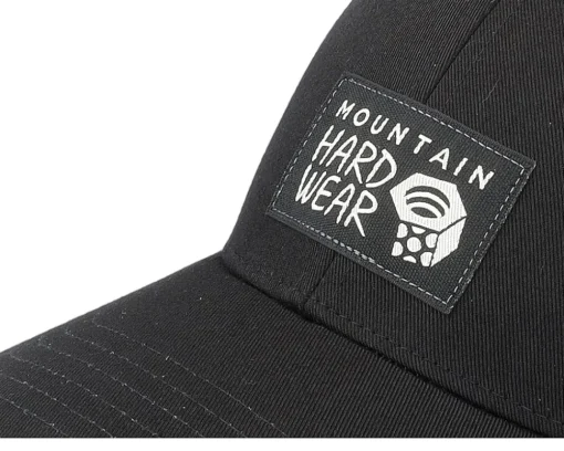 Organic Caps-Mountain Hardwear Logo 1 Trucker - Black