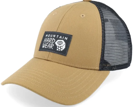 Organic Caps-Mountain Hardwear Logo 1 Trucker - Black
