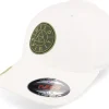 Flexfit-Wild Spirit Logo Basic Mountain Organic Flexfit - White